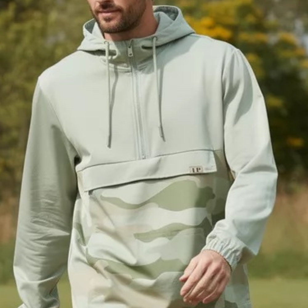 ROOTED IN THE CITY – SHOWERPROOF CHORE JACKET PALE SAGE| london Plane Clothing